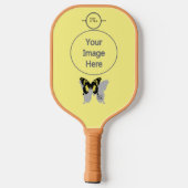 Jamaica Butterfly Shadow Monogram Pickleball Paddle (Achterkant)