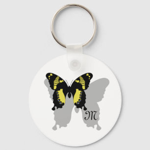 Jamaica Butterfly Shadow Monogram Sleutelhanger