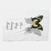 Jamaica Butterfly Shadow Monogram Theedoek (Horizontaal)