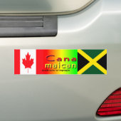 jamaica canadese bumpersstickers bumpersticker (Op auto)