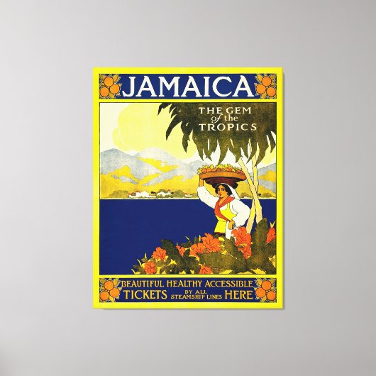 Jamaica Canvas Afdruk (Voorkant)