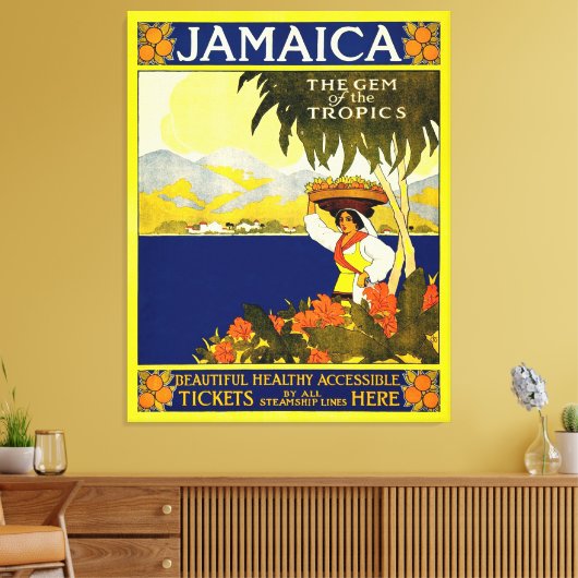 Jamaica Canvas Afdruk (Insitu (Woonkamer))