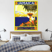 Jamaica Canvas Afdruk (Insitu (Slaapkamer))
