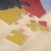 Jamaica Caribische vlag Jigzaag Puzzle Legpuzzel (Zijkant)
