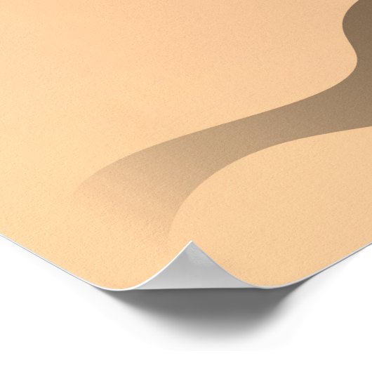 Jamaica Cartoon reisposter Poster (Hoek)