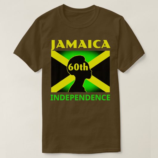 Jamaica Celebration Jamaican Flag Independe T-shirt (Design voorkant)