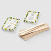 JAMAICA Christelijk Aangepast huwelijksprogramma Handwaaier (Niet-gemonteerd)