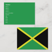 Jamaica - Chubby Visitekaartje (Voorkant / Achterkant)