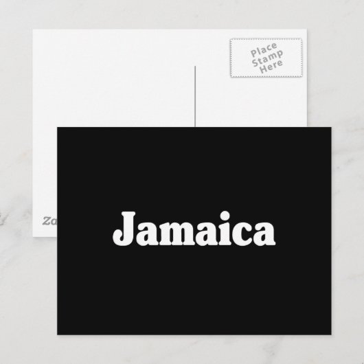 Jamaica Classic Style Briefkaart (Voorkant / Achterkant)