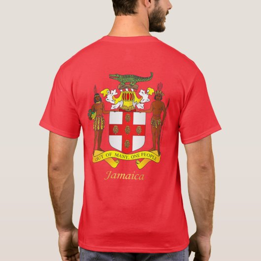 Jamaica COA T-Shirt (Achterkant)