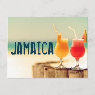 Jamaica cocktails briefkaart