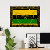 Jamaica Colors Parish Humming Bird Poster (Thuiskantoor)