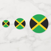 Jamaica Confetti, feest, Jamaicaanse vlag Confetti (Voorkanten)