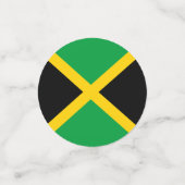 Jamaica Confetti, feest, Jamaicaanse vlag Confetti (Kleine voorkant)