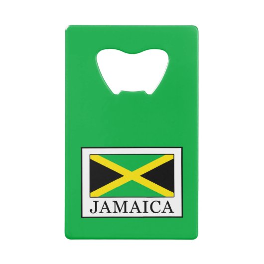 Jamaica Creditkaart Flessenopener (Voorkant)