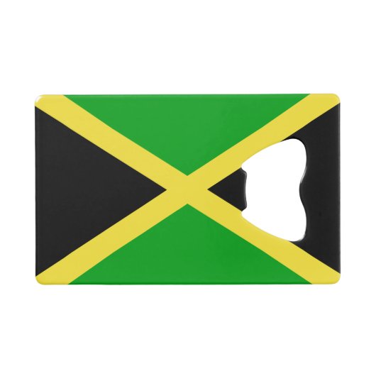 Jamaica Creditkaart Flessenopener (Voorkant (Horizontaal))