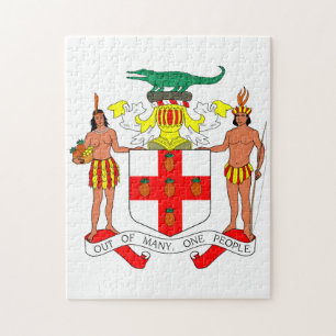 Jamaica Crest of Arms. Legpuzzel