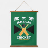 Jamaica Cricket Hangend Wandkleed (Voorkant)