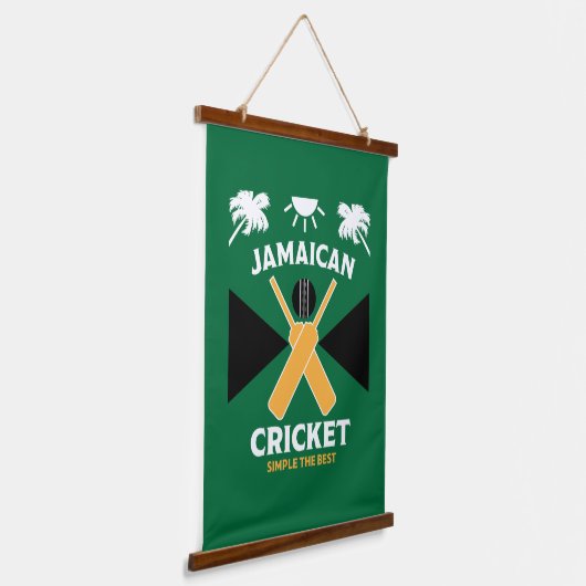 Jamaica Cricket Hangend Wandkleed (Gebogen)
