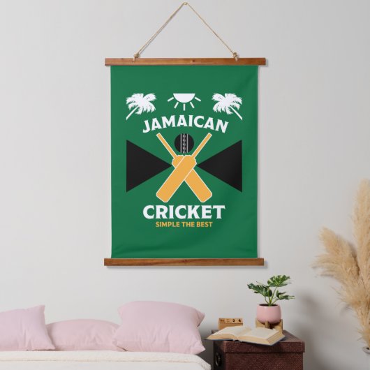 Jamaica Cricket Hangend Wandkleed (Slaapkamer)