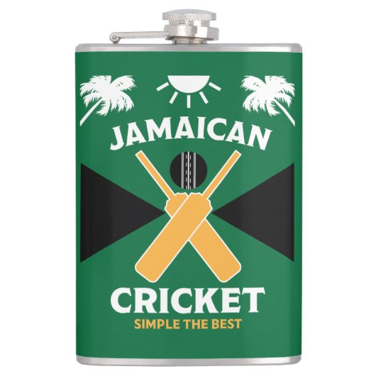 Jamaica Cricket Heupfles (Voorkant)
