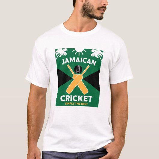Jamaica Cricket T-shirt (Voorkant)
