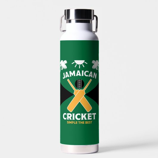 Jamaica Cricket Waterfles (Voorkant)