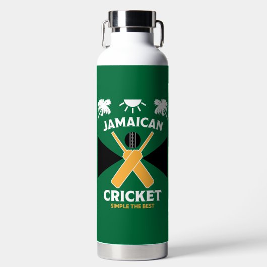Jamaica Cricket Waterfles (Voorkant)