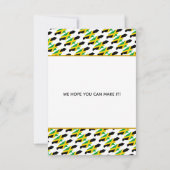 JAMAICA Datum opslaan Trouwfeest Uitnodiging (Achterkant)