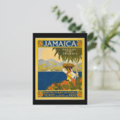 Jamaica de kiem van de tropen briefkaart (Staand voorkant)