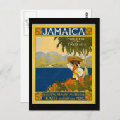 Jamaica de kiem van de tropen briefkaart (Voorkant / Achterkant)