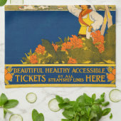 Jamaica, de kiem van de tropen theedoek (Gevouwen)