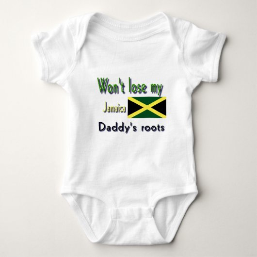 Jamaica de wortels van mijn vader romper (Voorkant)