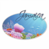 Jamaica decal sticker (Voorkant)