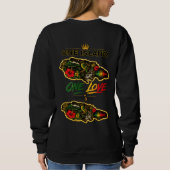 Jamaica design vrouwen T-shirt (Achterkant)