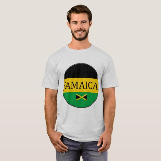 Jamaica Designer Name Brand T-shirt (Voorkant volledig)