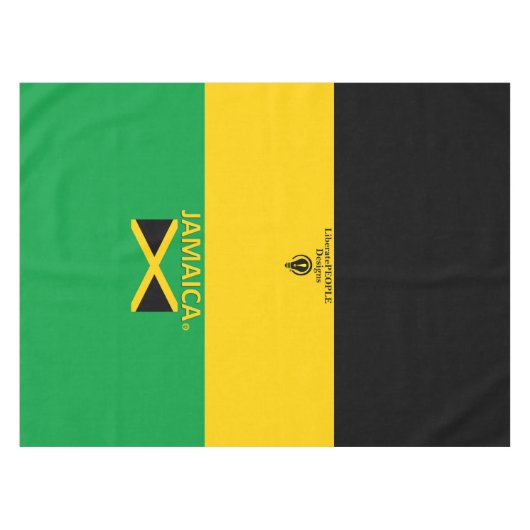 Jamaica Designer Tafelkleed (Voorkant (Horizontaal))