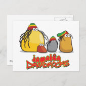 Jamaica DreadRocks Briefkaart (Voorkant / Achterkant)