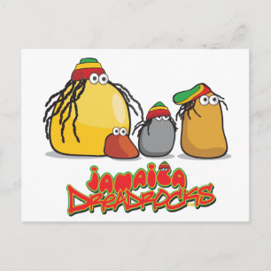 Jamaica DreadRocks Briefkaart