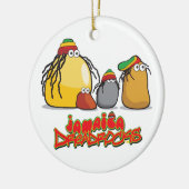 Jamaica DreadRocks Keramisch Ornament (Links)