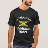 Jamaica Drink Team Funny Matching Group T-shirt (Voorkant)