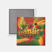 Jamaica dromen  magneet (Voorkant / Achterkant)