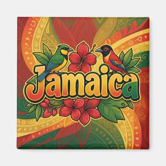 Jamaica dromen  magneet (Voorkant)