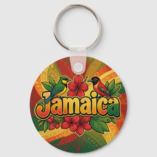 Jamaica dromen sleutelhanger (Voorkant)