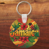 Jamaica dromen sleutelhanger (Achterkant)