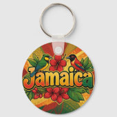 Jamaica dromen sleutelhanger (Achterkant)