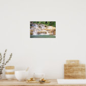 Jamaica Dunn's River-watervallen close-up Poster (Keuken)