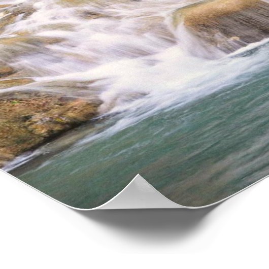 Jamaica Dunn's rivierbedding van de Herfsten Poster (Hoek)