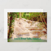 Jamaica Dunn's rivierbeddingen gestileerd Briefkaart (Voorkant / Achterkant)