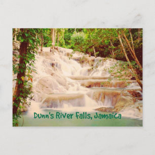 Jamaica Dunn's rivierbeddingen gestileerd Briefkaart